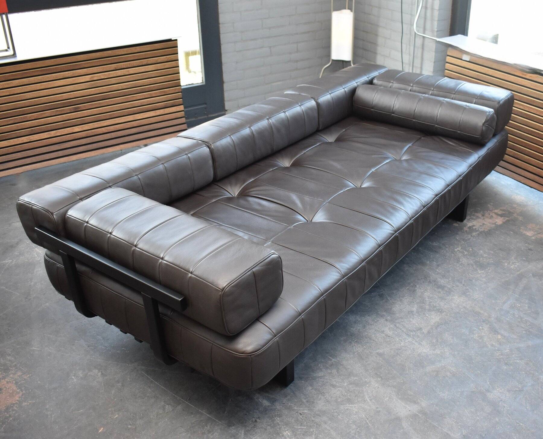de Sede - De Sede Design Team - Sofa - DS 80 - Leather, Wood - Memory - New