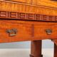 Vitrine ancienne style chinoiserie en citronnier, Royaume-Uni '800