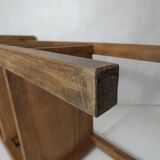 solid wood side table