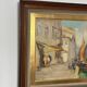 Swedish Oil on Panel – “Venice” by Knut Norman – Vintage & Framed