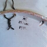 Old 1930s plate