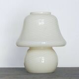 Paire de lampes de table Murano des années 1960 - Verre tourbillonnant