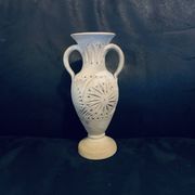 Amphora vase 20cm pottery Tunisia antique style handmade
