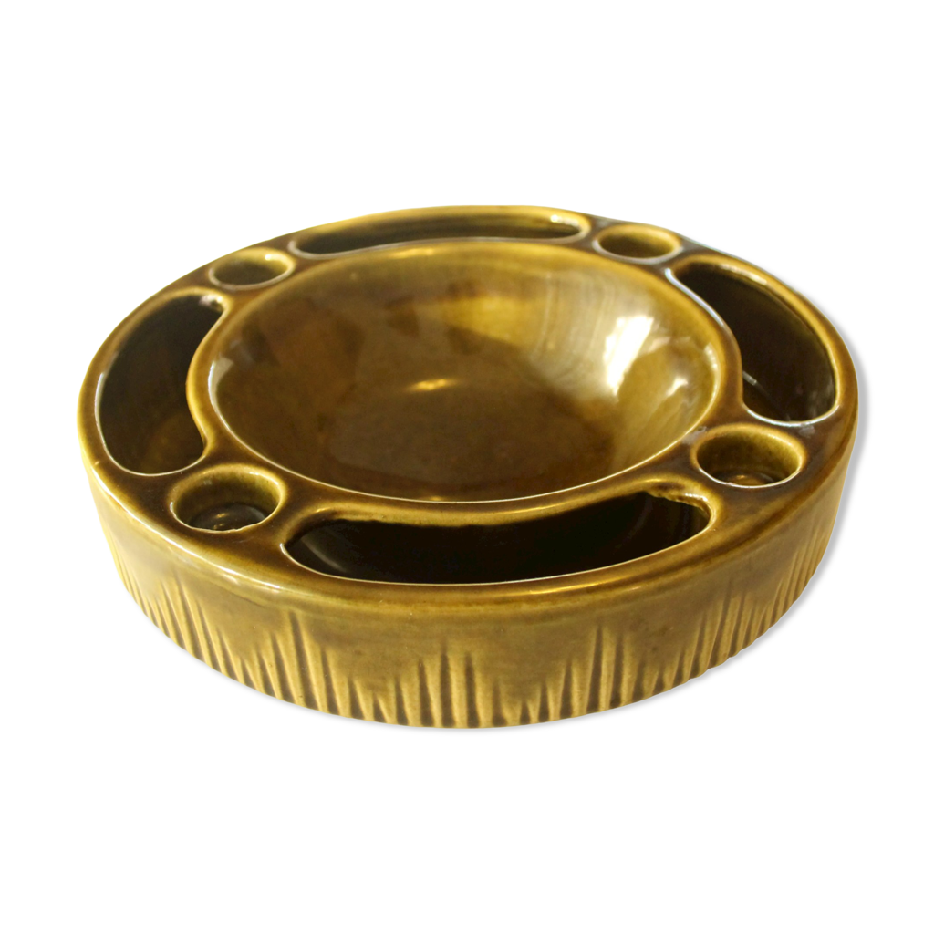 Bougeoir design en céramique pour 4 bougies vintage des années 1970 ...