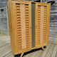 Oak and Rattan wardrobe