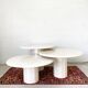 Marble trundle tables