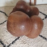 Abstract wooden sculpture