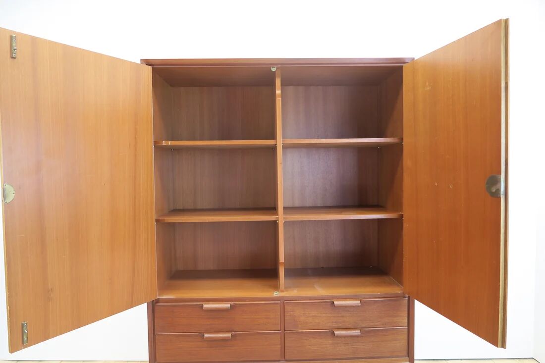 Grand buffet haut en teck, Danemark 1960