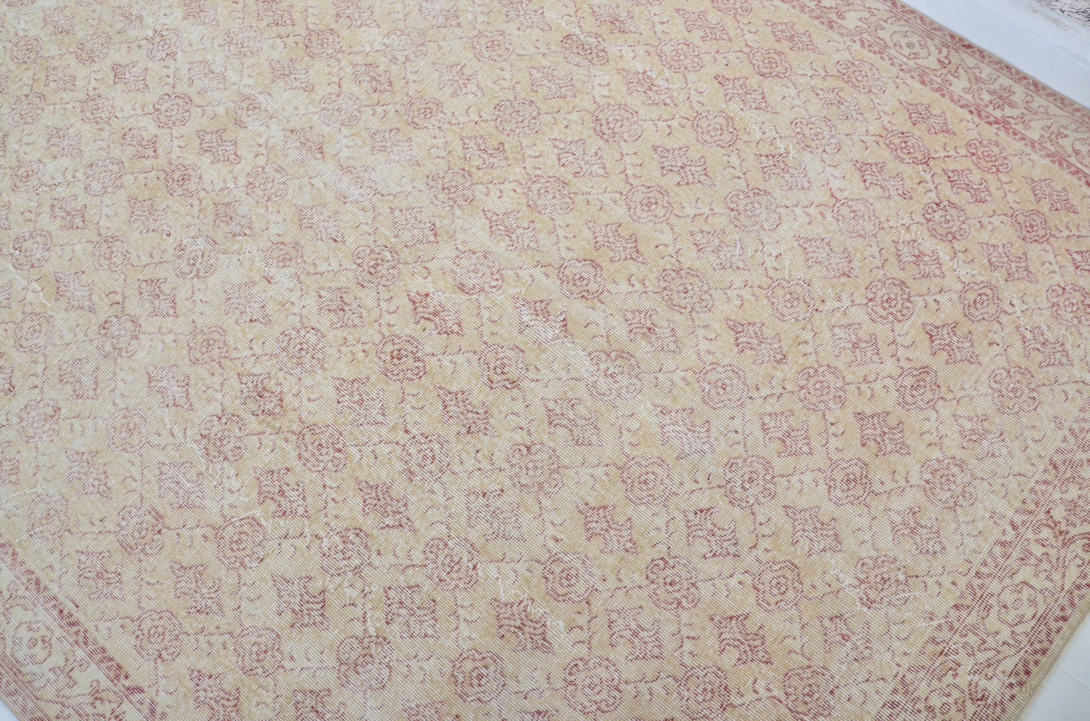 Turkish Oushak Handmade Carpet sku 3170