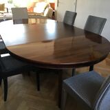 Mahogany round table XlX