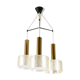 Suspension in granite resin and gilded brass, 1950s