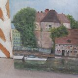 Oil on canvas Honfleur