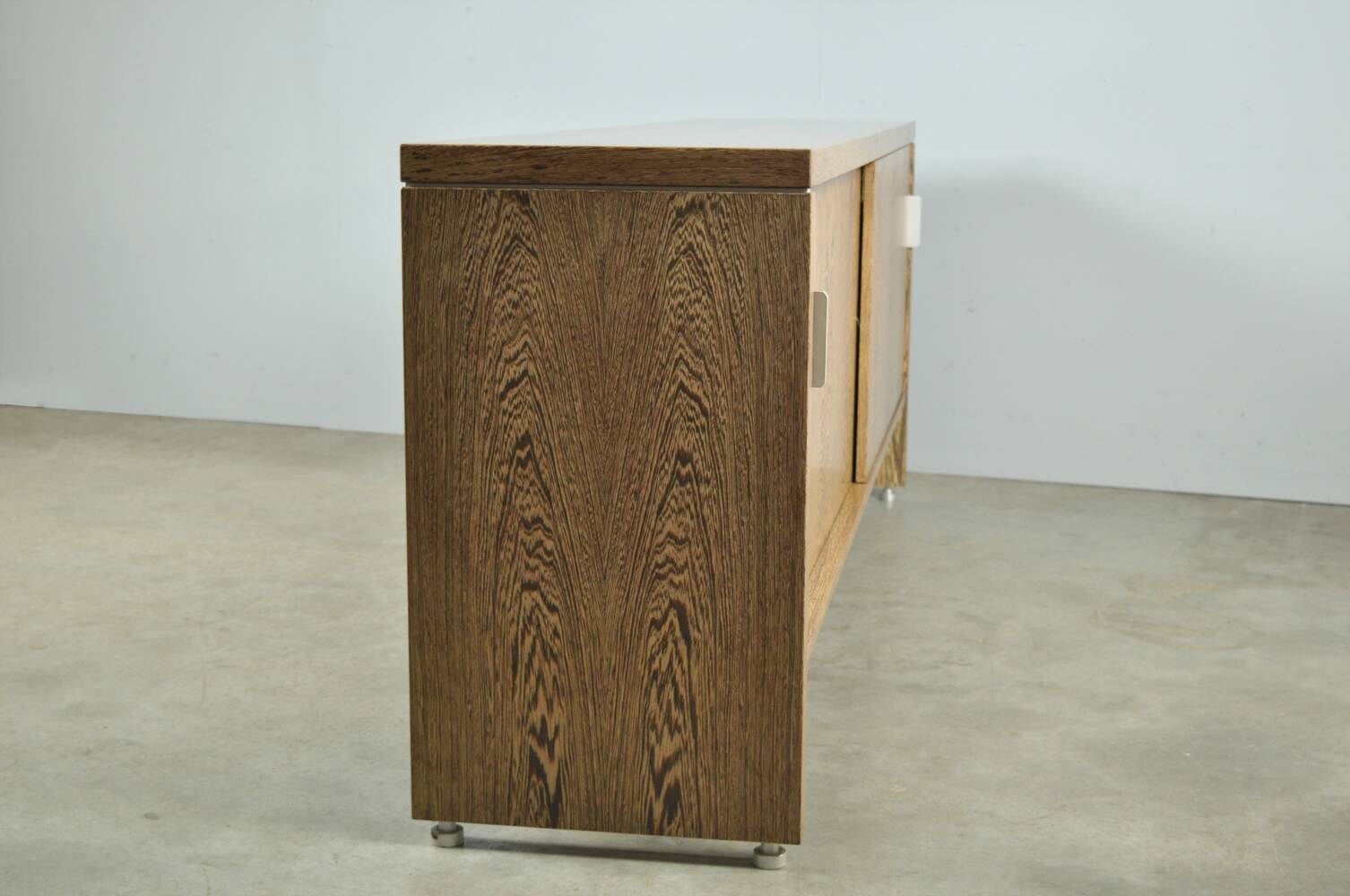 Modern DUTCH DESIGN vintage sideboard with Wenge finish, 1980s