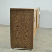 Buffet vintage de style néerlandais moderne avec finition wengé, années 1980