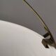 White Hanging Lamp "Omega" by Vico Magistretti for Artemide, 1962