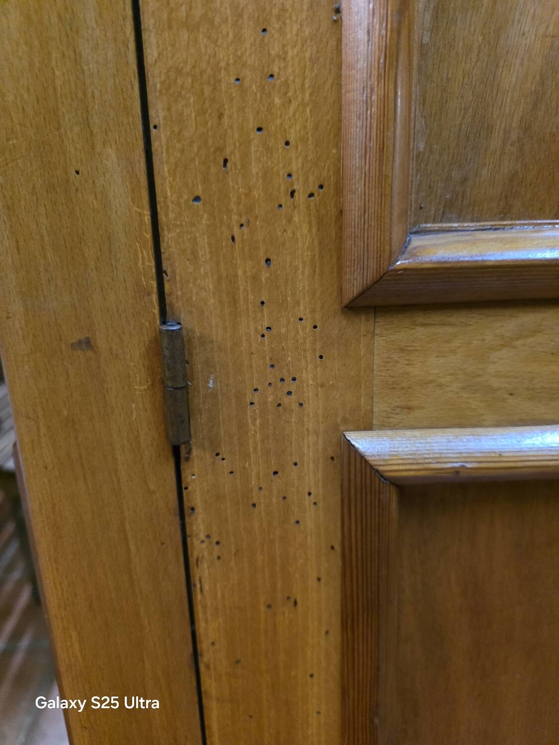 Vintage school locker from the 1960s