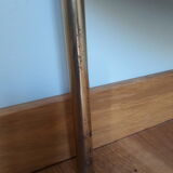 Shelf corner console notch in formica