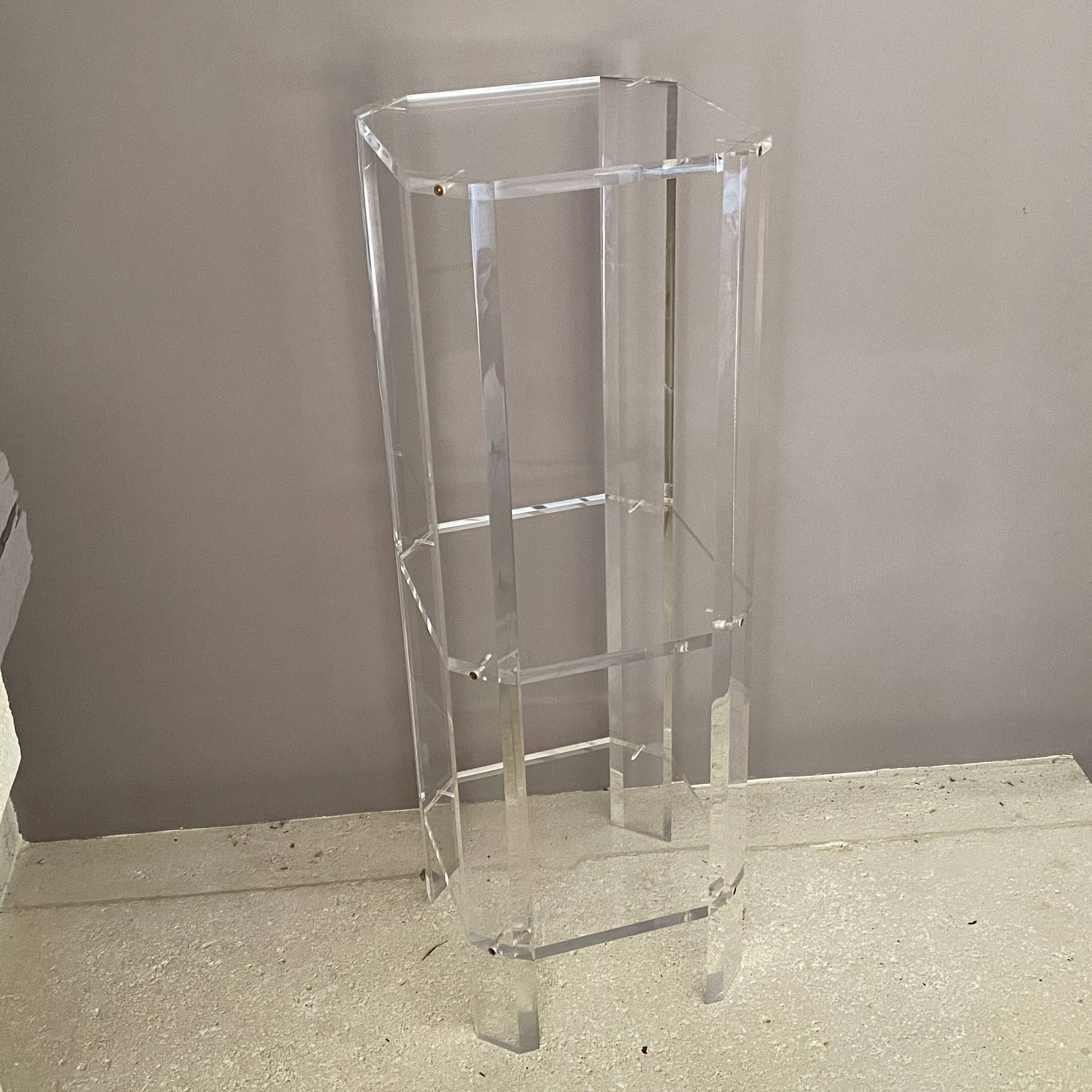 Console Salsa par David Lange 1980. 90x30x30.
