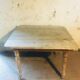 1900s country table/bistro table in its pattine