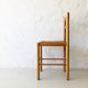Chaise danoise à assise en corde, 1960