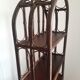 Vintage rattan shelf
