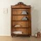Antique Two-Door Cabinet with Carvings