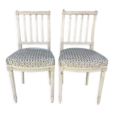 Pair of chairs Louis XVI, 1940