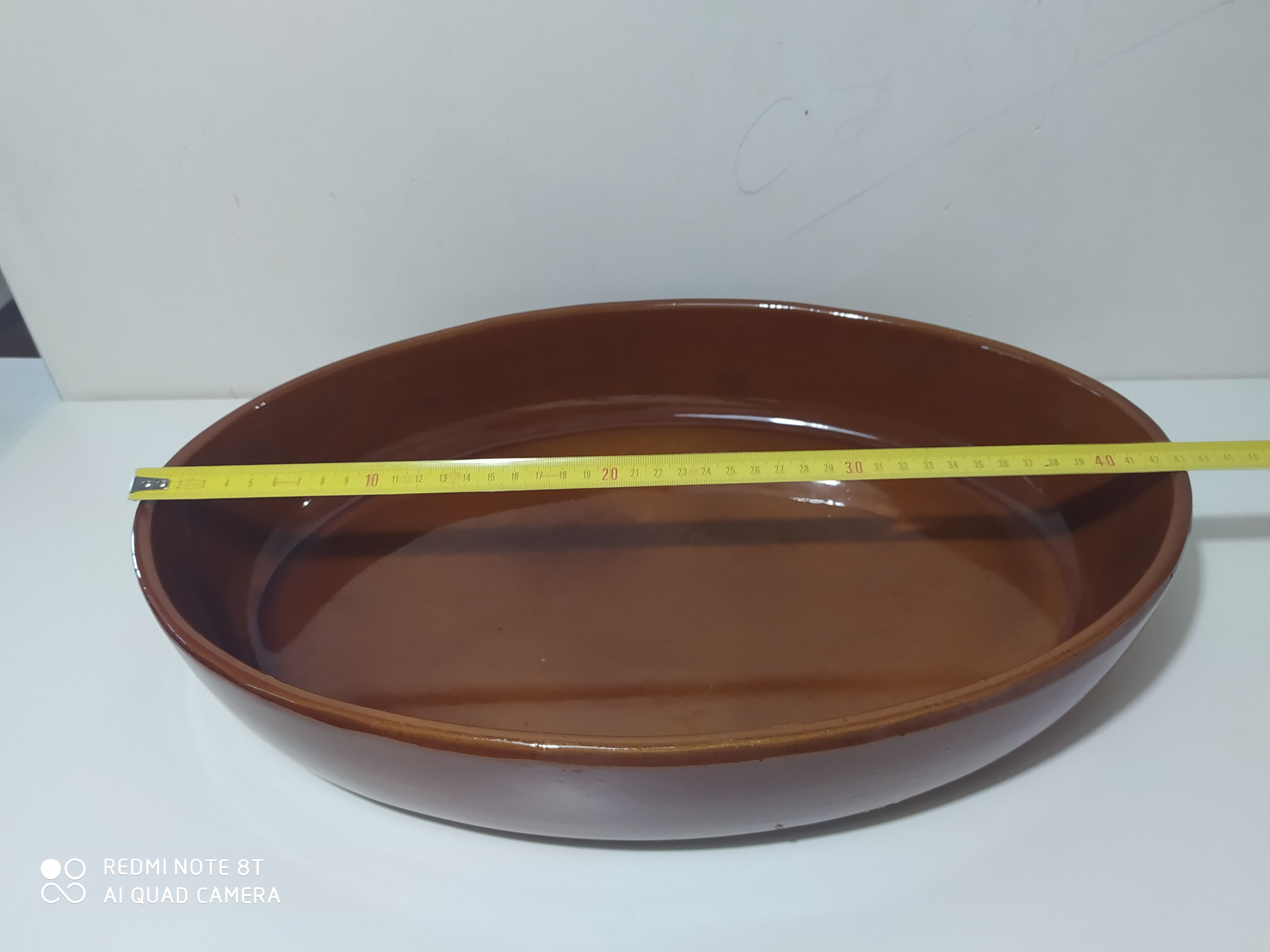 Large sandstone dish from Digoin France