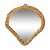 Rattan mirror 1970