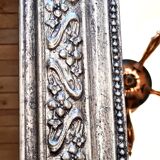 Antique Louis-Philippe mirror "Sidonie" – Art Nouveau decor