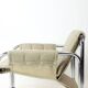 Lounge chair by viliam chlebo in chrome and linen, kodreta 1979