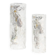 Pair of medium size 1970's Murano glass wall lamps by AV Mazzega