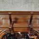 Coat rack - antique entrance furniture in walnut, dating from the late 19th century.
