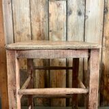 Wooden workshop stool