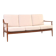 Mid-Century Teak Sofa from Knoll Antimott, 1960s.