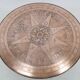 1960s Round Copper Coffee Table, Denmark