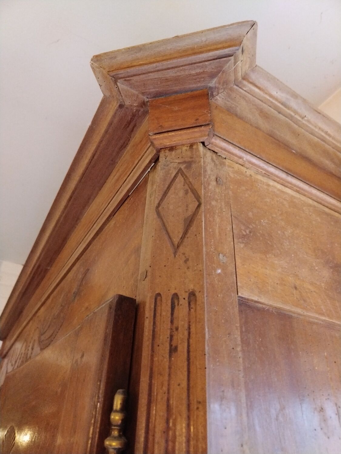 Armoire de mariage Louis XV