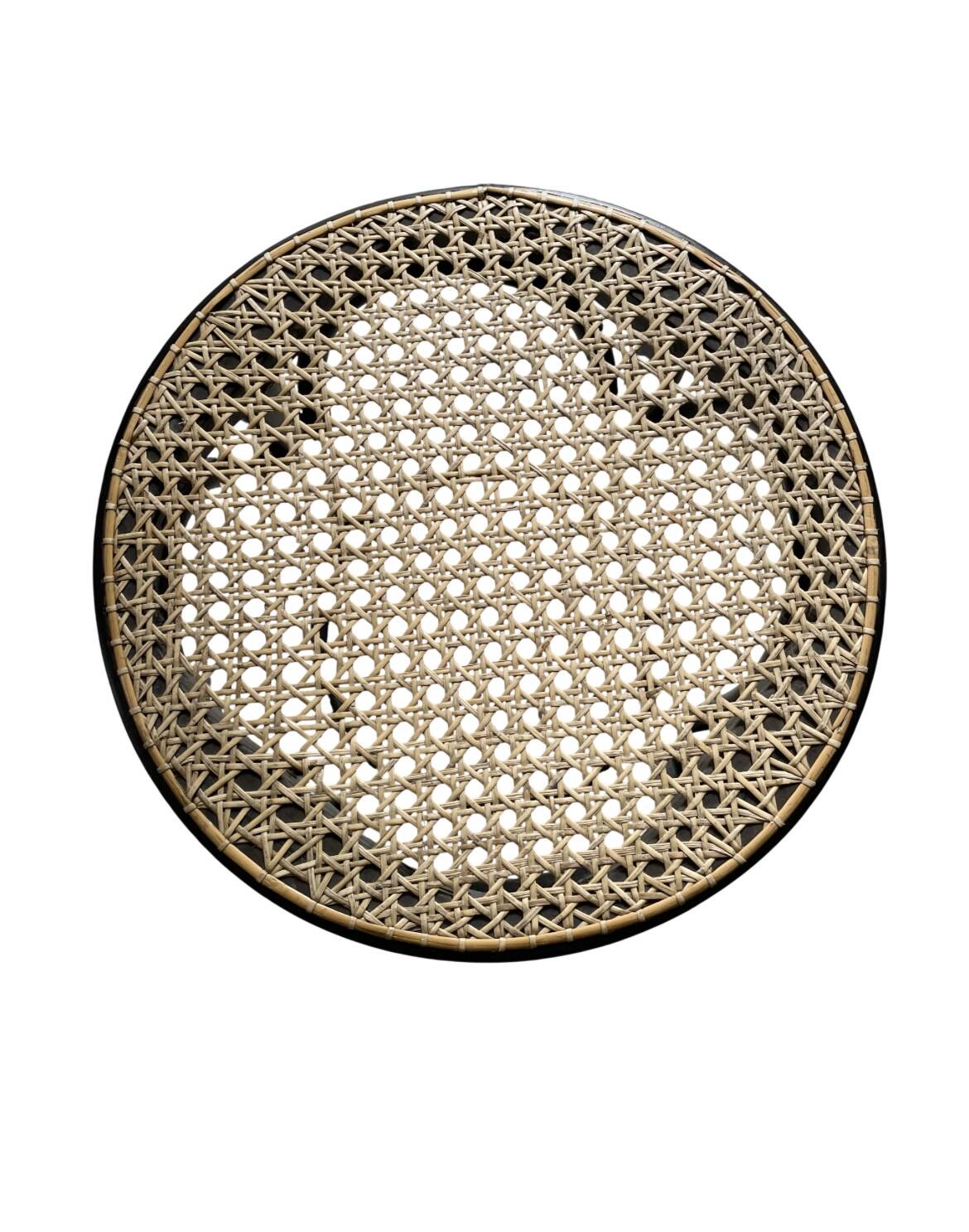 Vintage caned bar stools