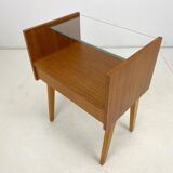 Table d'appoint ou table de nuit des années 1960 par Arch. František Jirak