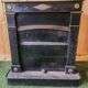 Sheet metal fireplace