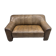 2-seater sofa De Sede DS 44 in brown buffalo leather