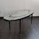 Table basse vintage mosaïque