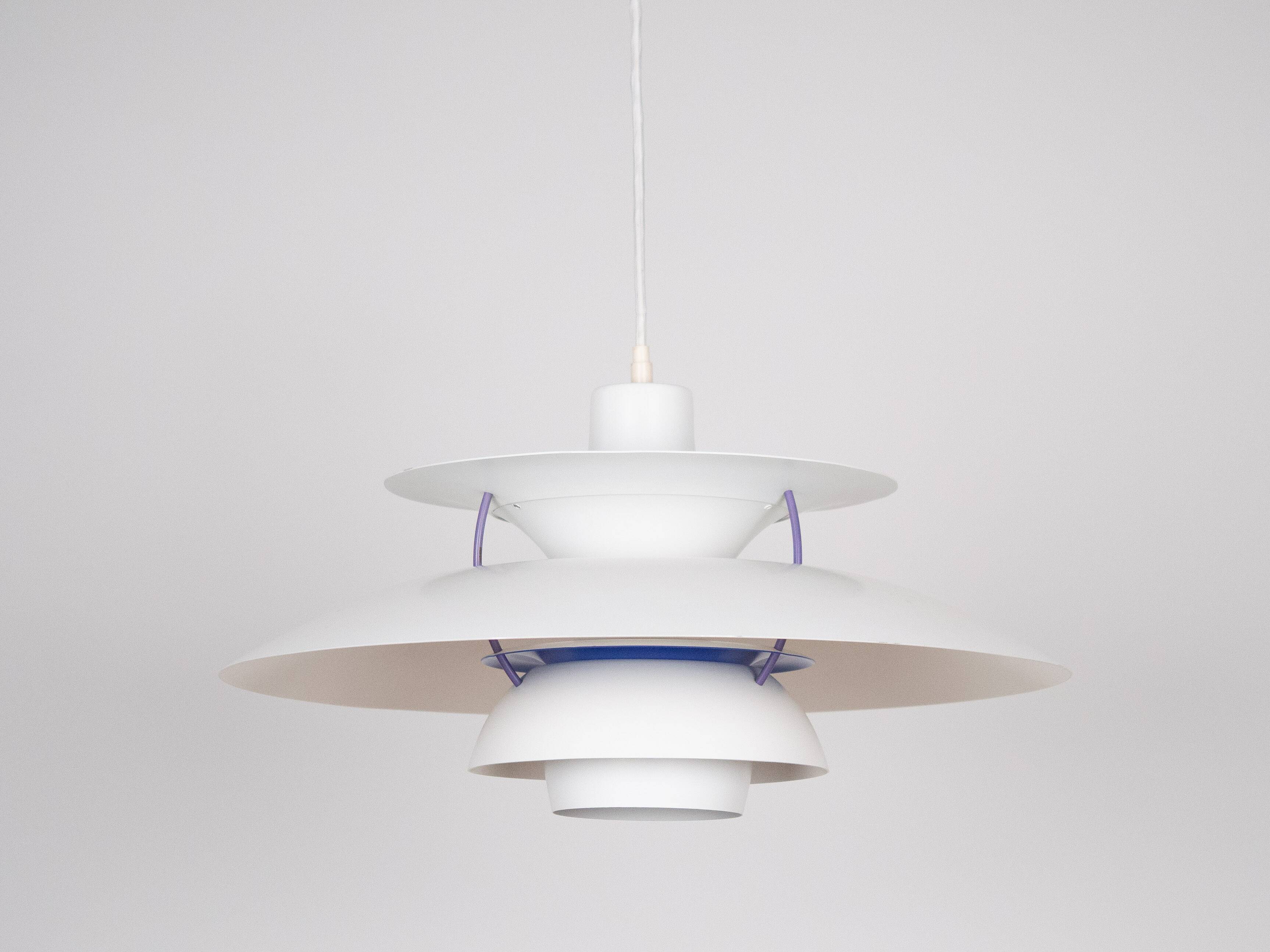 Danish vintage PH 5 pendant lamp by Poul Henningsen, Louis Poulsen, 1958
