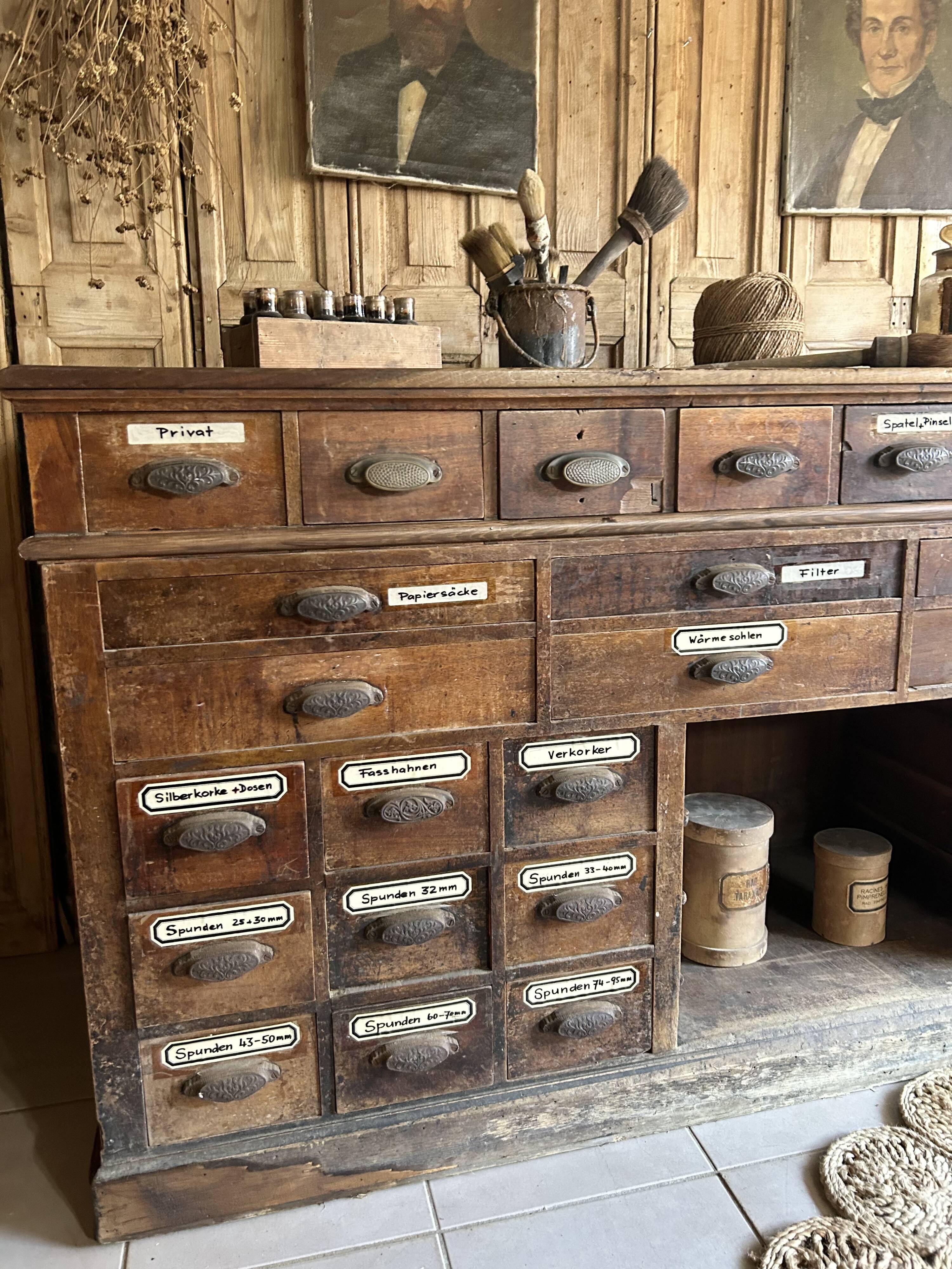 Exceptional authentic antique piece of furniture.