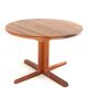Table à manger extensible ronde 2x 'Gistrup' danoise