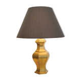 Neoclassical brass lamp large format design italy