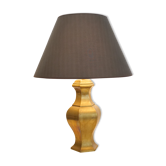 Neoclassical brass lamp large format design italy