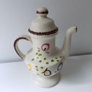 Pichet en grès de Puisaye vintage