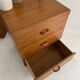 vintage teak bedside tables