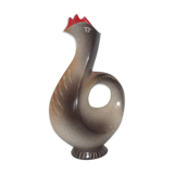 Vase coq Bruno Dose des années 60